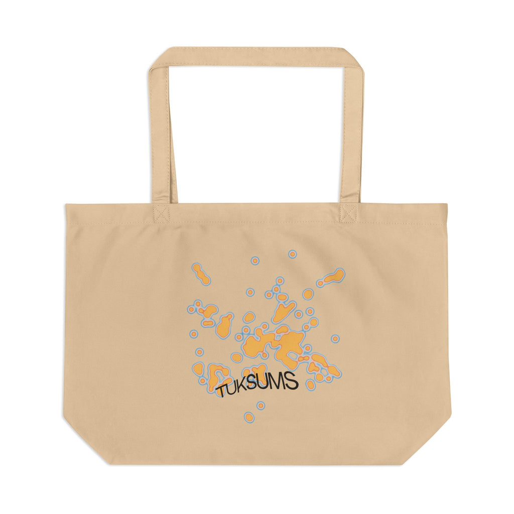 Terra Incognita Rigensis — Vintage Map & Vacancy Heatmap Tote Bag, 17th Century Riga Print, Large Organic Cotton