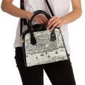Terra Incognita Rigensis — Historic City Map Shoulder Bag, 17th Century Riga Print, Vintage Cartography Handbag